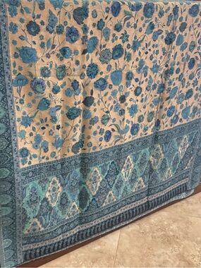 Moonlight Floral Shawl